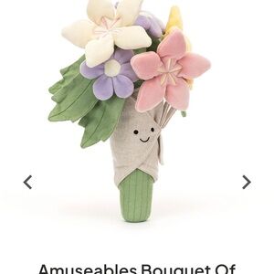 Jellycat flower bouquet